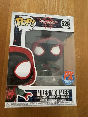 Funko Pop! Marvel Spider-Man Into the Spiderverse Miles Morales #529 Figure