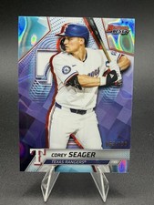 2025 Bowman's Best Corey Seager Aqua Lava Refractor #/199 Rangers