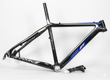 MBK R-FORCE C1 Carbon MTB Frame 26 XC Mountain Bike New Old Stock 560mm Seatpost