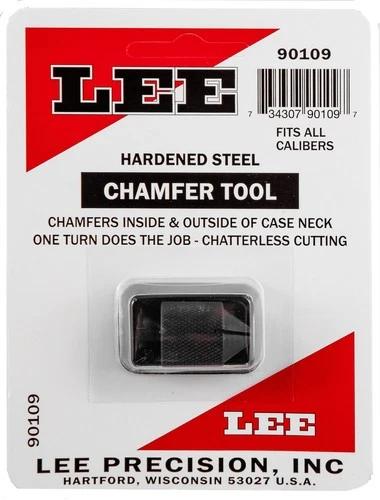 Lee Precision 90109 Fasenwerkzeug gehärteter Stahl alle Koffer grau Entgraten - Bild 1 von 2
