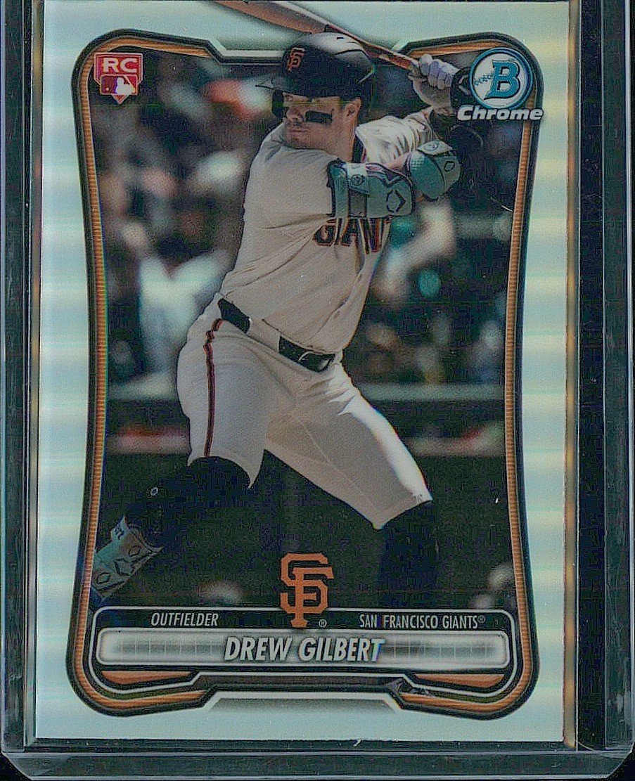 2026 Bowman #40 Drew Gilbert Rookie Red RC Logo