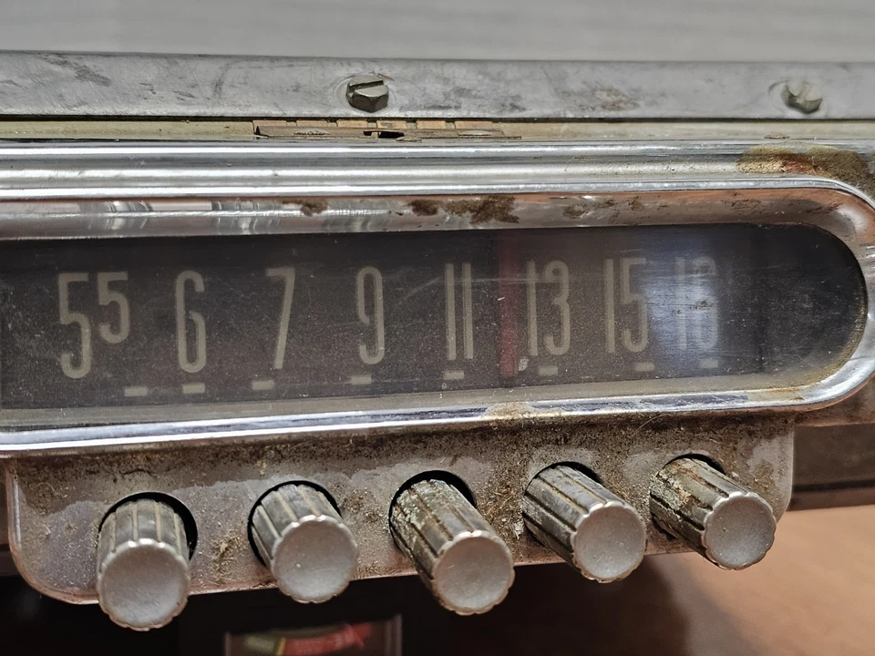 Vintage Original 1950s Tube Car Radio OMF315540, Fomoco Ford Motorola Car Truck - Image 3 of 4