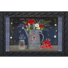 Briarwood Lane American Watering Can Doormat