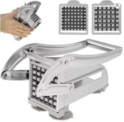 1pc Stainless Steel Manual Potato Cutter French Fries Slicer Potato Chips Maker*