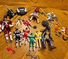 Vintage Mighty Morphin Power Rangers Lot Including Lots Of Accessories