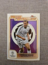 2024-25 Topps Finest Uefa Club Competitions - Prized Footballers Zinedine Zidane