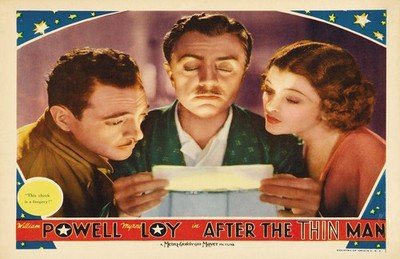 After the Thin Man 1936 Vintage Movie Poster Print Wall Art Home Decor Film