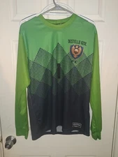 This Is A Destello Azul Long-sleeved Padded Goalkeeper Jersey. Size Large New