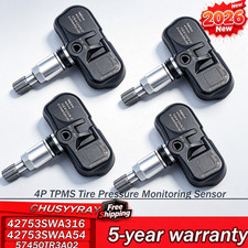 Pre-Programmed 315MHz TPMS 4Pcs No Programming Required Just Install
