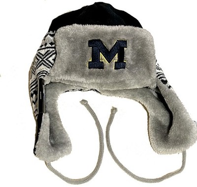 NCAA Authentic New Era Michigan Wolverines Cold Weather Sport Knit Beanie
