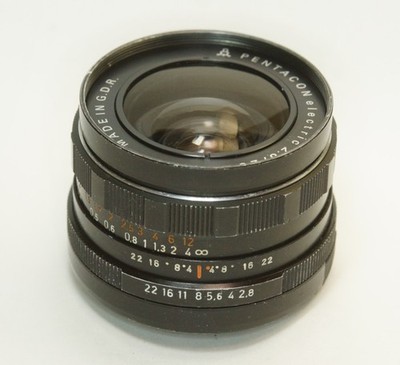 Made in Germany PENTACON electric 2.8/29 Early Model M42 173NB-276 Black