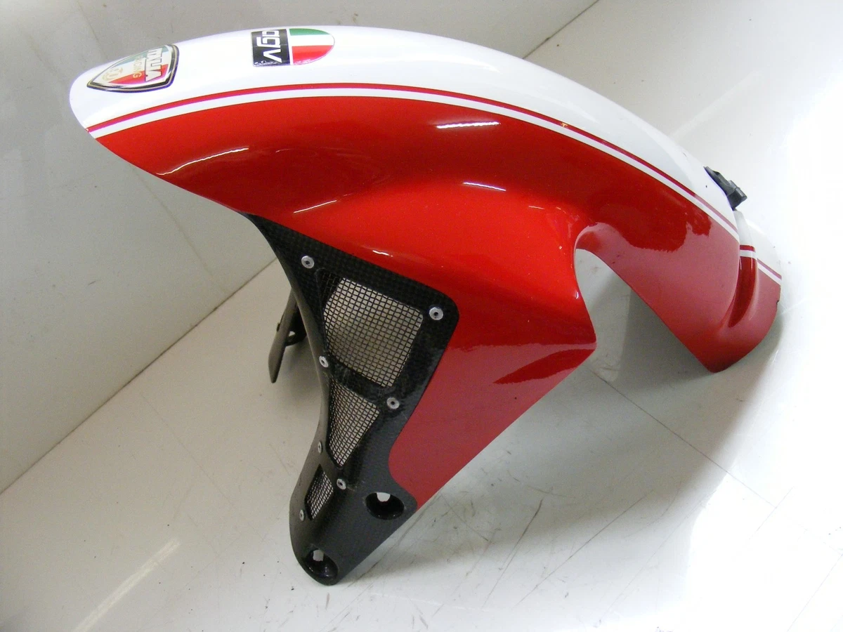 DUCATI 916 CARBON FIBRE VENTED PART PAINTED FRONT MUDGUARD FENDER 748 996 998