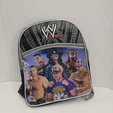 Extremely Rare WWE Character Backpack 2011 12  x10  Great Shape 
