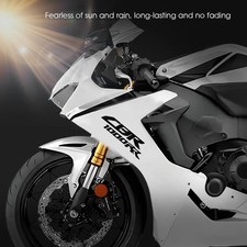 HONDA CBR 600, 900, 1000   Badge Stickers  / GLOSS BLACK