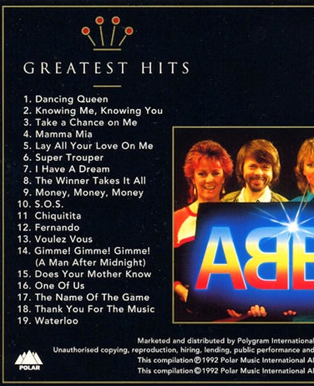 ABBA | GOLD - GREATEST HITS | CD POLAR MUSIC CLUB EDITION - Bild 3 von 3