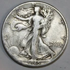 1945-D Walking Liberty Half Dollar - Fine - #1884EC