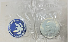 1971 Eisenhower Silver Dollar Uncirculated in original package with insert. $40