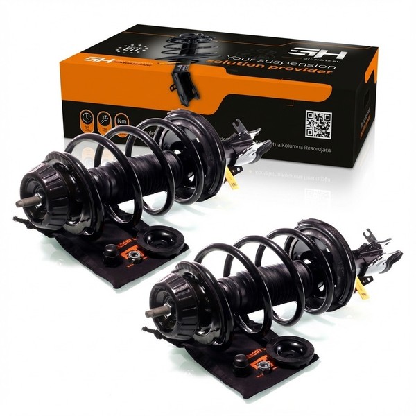 2X Komplett StoßDäMpfer Federbein Vorne FüR Hyundai I20 Pb/Pbt 1.4 At, 1.6 AT-image