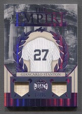 2025 Leaf A Bronx Legacy The Empire Spectrum Purple #TE-15 Giancarlo Stanton /25
