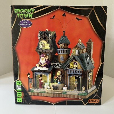 lemax spooky town Spells Abound Lights And Sound House 2025 #55300