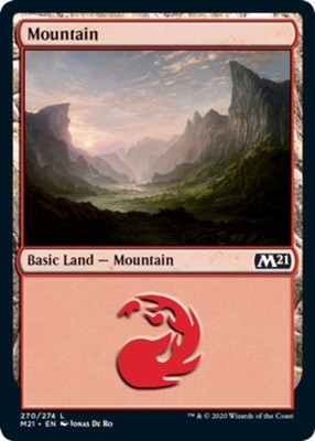 Mountain (270) - Lightly Played, English