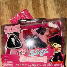 Bratz Babyz Punkz Style Fashion Pack Mga 2005 Rebel Rocker Outfit New Box Wear