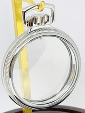 Size 16S CWCCo, USA Display Clear Back, Mainliner, Pocket Watch Case SP