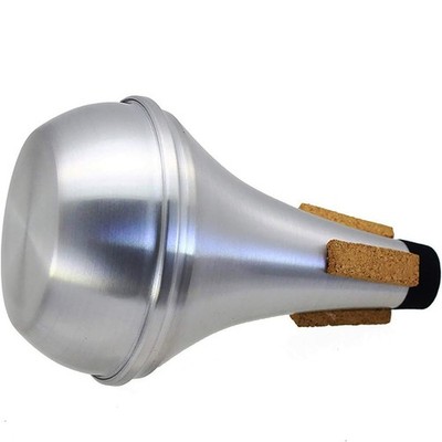 Trumpet Mute Lightweight Aluminum Straight for Jazz Beginners Students Practice