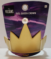 Disney Villains Evil Queen Crown Snow White Spirit Halloween Costume Cosplay New