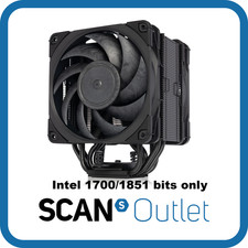Image of Noctua NH-U12A chromax.black CPU Cooler, Intel/AMD, 2x 120mm Fans, 450-2000RPM,