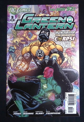 Green Lantern #3 New 52 DC Comics NM