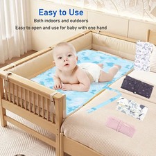 Diaper Changing Pad Waterproof Foldable Portable Nylon Baby Changing Mat