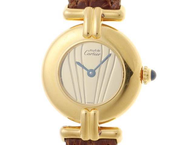 Cartier Must de Cartier Vermeil W590002 Silver 925/GP Quartz