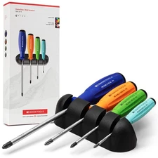 PB Swiss Tools Phillips Screwdriver Set PB 8242.RB | 100% Swiss Made | 4-piec...