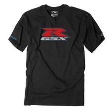 Factory Effex 15-88482 Suzuki GSXR T-Shirt Black (L)