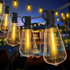 15/30M LED Solar String Lights Outdoor Waterproof Shatterproof Bulbs Backyard US