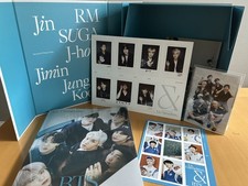 BTS Us Ourselves 8 Photo Folio, Both Posters, Stamps, Photo Set, Out Box In U.S.