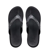 size 9 KuaiLu Women’s Orthotic Flip Flops, Arch Support Sandals, Non-Slip Black