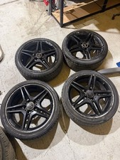 Genuine Full Set of Mercedes CLA/A Class AMG Alloy Wheels & Tyres 18” No Cracks