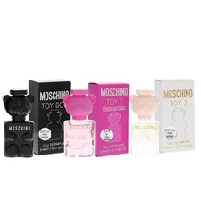 MOSCHINO Toy Mini Trio Gift Set for Women Toy 2 Eau de Parfum Mini Splash...