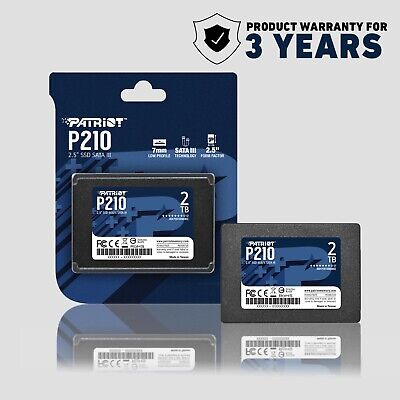 Patriot P210 128GB 256GB 512GB 1TB 2TB 2.5 Patriot P210 128GB 256GB 512GB 1TB 2TB 2.5