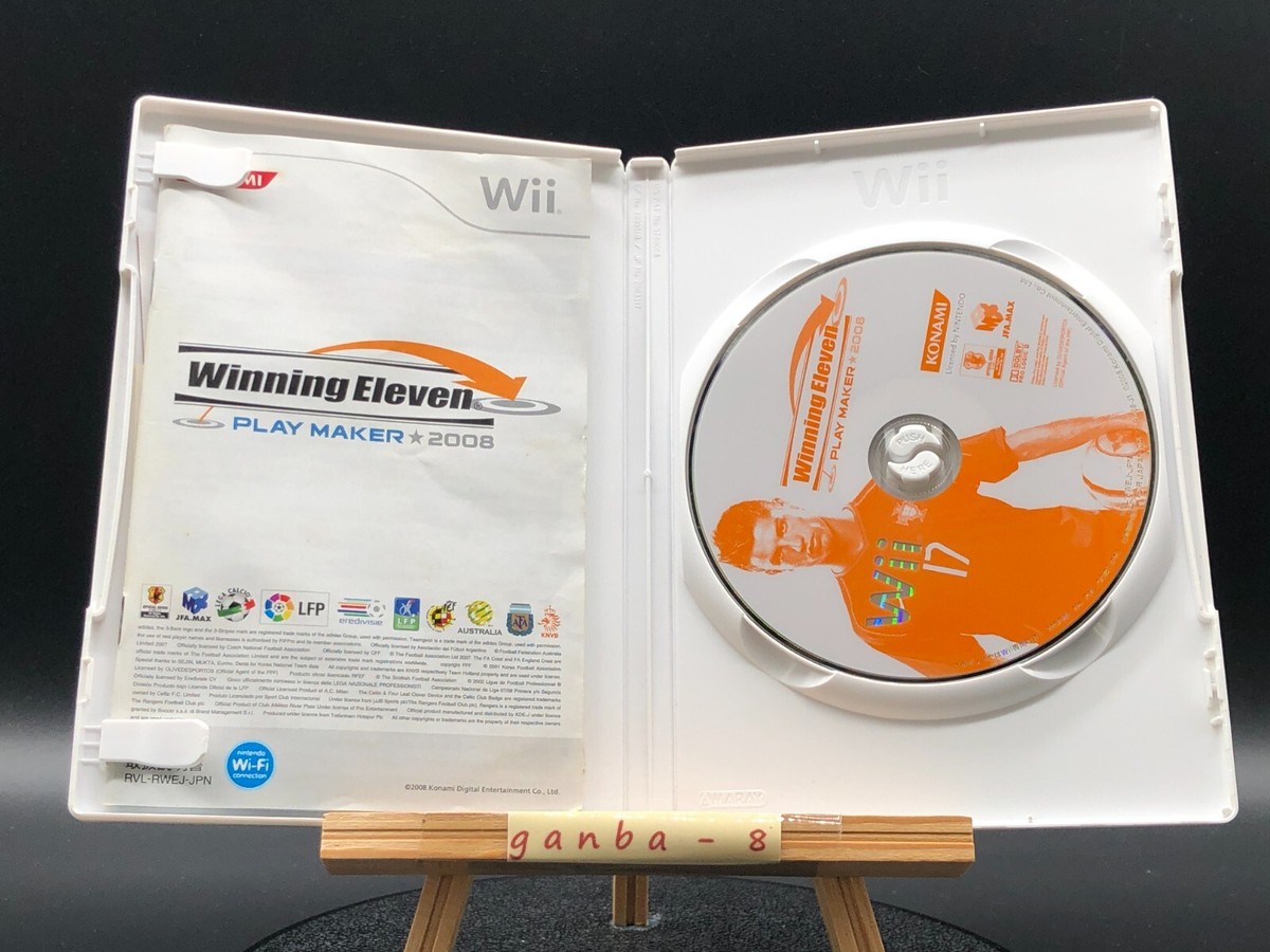 Winning Eleven Playmaker 2008 (Nintendo Wii,2008) from japan