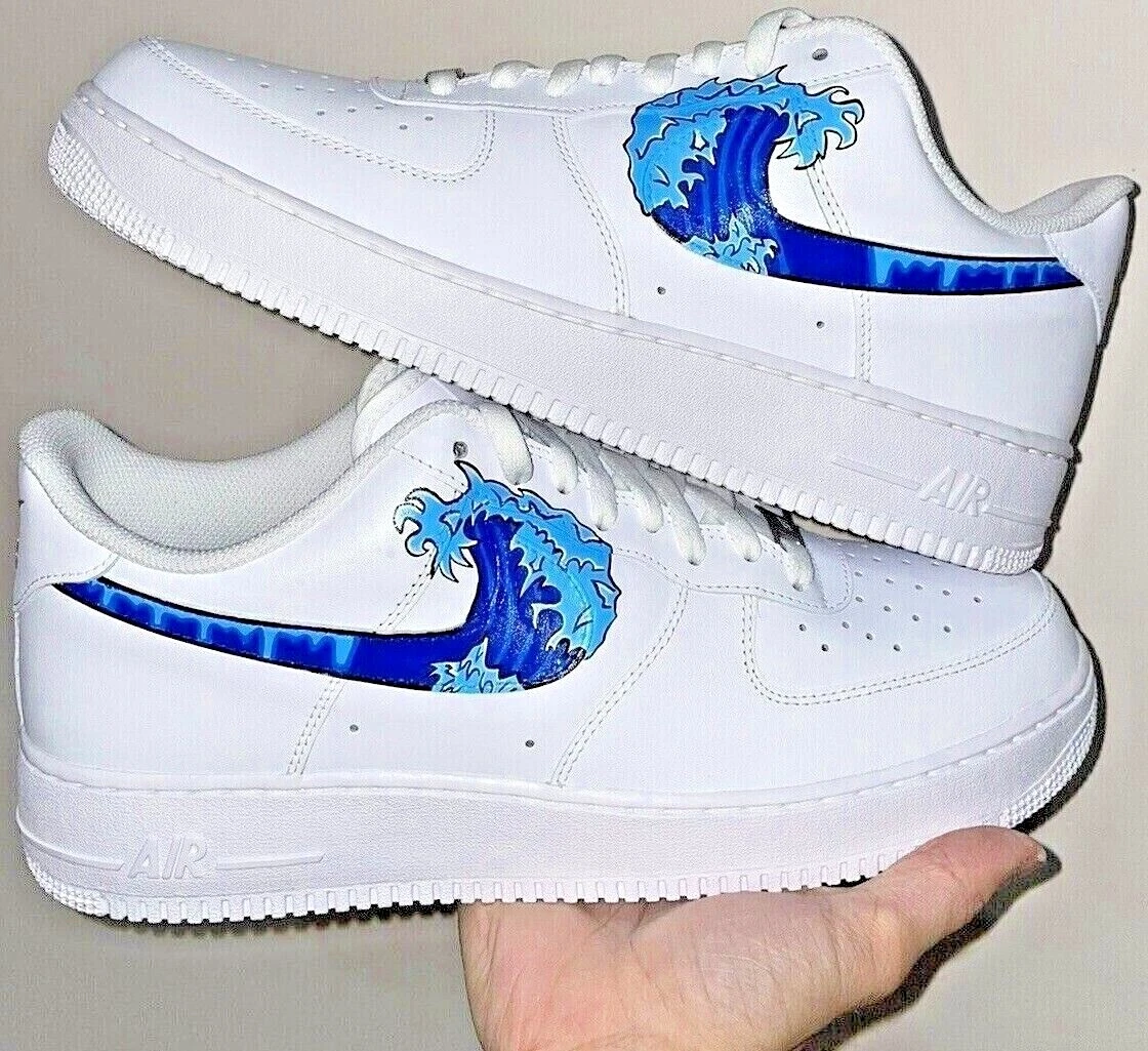 Custom Louis Vuitton Air Force 1s/Nike/Air Force 1/Custom Nike/Custom  Sneakers/Custom Shoes/Painted Shoes/Sneakers/Louis Vuitton /Gift