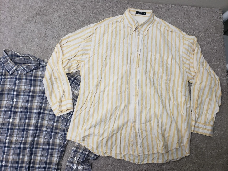 Daniel Cremieux Johnnie Walker Lot Of 3 Men's Long Sleeve Button Up Shirt XL - Image 2 of 4