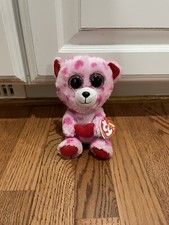 Ty Beanie Boos - SWEETIKINS the Pink Heart Bear (6”)