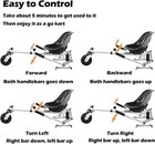 Hover seat Attachment, Hover Go Kart, Hoverkart For Electric Scooter