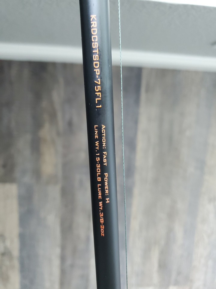 KastKing Speed Demon Pro Bass Fishing Rod, Casting - Flippin 7'5