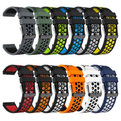 Für Huawei Watch GT3 Pro Ersatz Uhrenarmband Silikon Atmungsaktives Armband