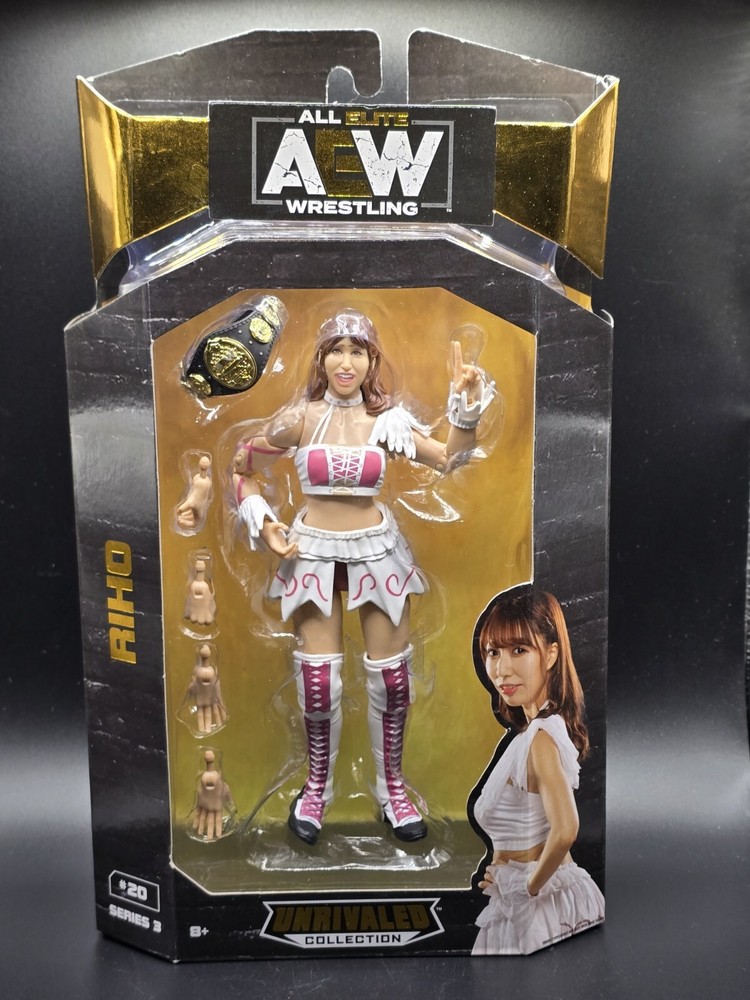Jazwares AEW Series 3 Unrivaled Collection Riho Action Figure