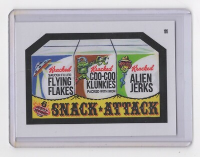 2020 Topps mMars Attacks Attacky Packages Series 3 * Snack Attack * RED #11